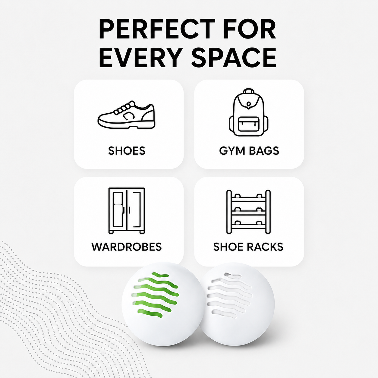 Odour Shield™ | Shoe Deodorizer Balls