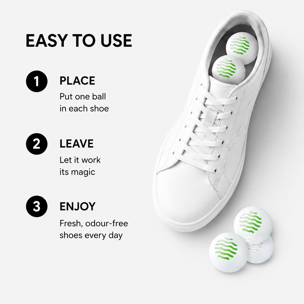 Odour Shield™ | Shoe Deodorizer Balls